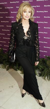 Morgan Fairchild at the Bloomberg News Party after the White House Correspondents' Dinner.