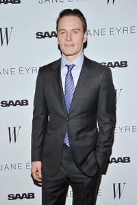 Michael Fassbender at the New York premiere of "Jane Eyre."