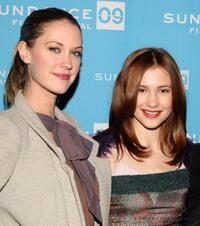 Lauren Lee Smith and Alexia Fast at the screening of "Helen" during the 2009 Sundance Film Festival.