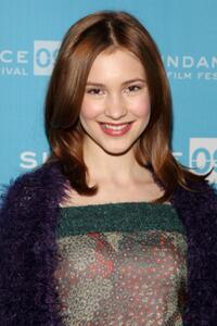 Alexia Fast at the screening of "Helen" during the 2009 Sundance Film Festival.