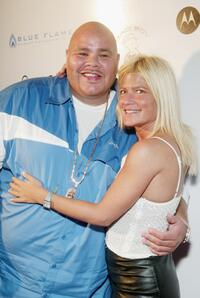 Fat Joe and Lizzie Grubman at the P. Diddy's MTV Video Music Awards after party.