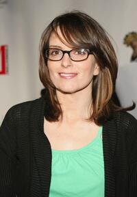 Tina Fey at the Comedy Love Call Benefit.