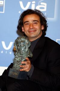 Eduard Fernandez at the 16th Goya Cinema Awards.