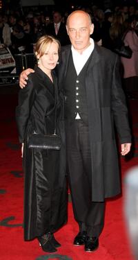 James Faulkner and his guest at the world premiere of "The Bank Job."