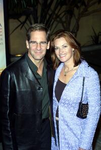 Scott Bakula and his wife Chelsea Field at the premiere of "Life As A House."
