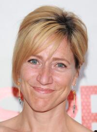 Edie Falco at the premiere of "Hairspray".