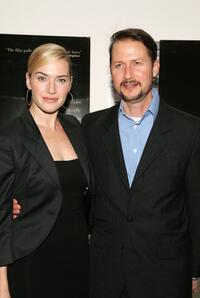 Todd Field and Kate Winslet at the screening of "Little Children".