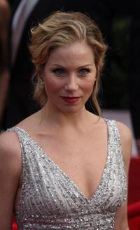 Christina Applegate at the red carpet of the 14th Screen Actors Guild Awards at the Shine Auditorium.