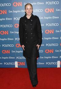 Christina Applegate at the CNN, LA Times, POLITICO Democratic Debate at the Kodak Theatre.
