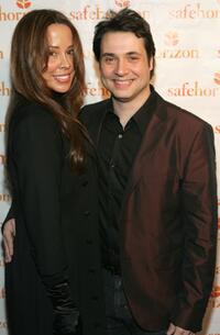 Alex Tyler and Adam Ferrara at the Safe Horizon's "Lyrics & Laughter: In Our Own Words."