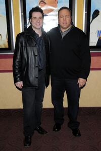 Adam Ferrara and Kevin James at the special screening of "Paul Blart: Mall Cop."