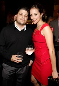 Jerry Ferrara and Tiffany Dupont at the HFPA Salute To Young Hollywood Party.