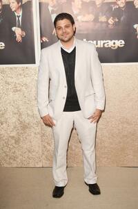 Jerry Ferrara at the premiere of "Entourage" Season 6.