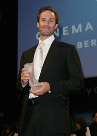 Joseph Fiennes at the 7th Annual Cinema For Peace Gala during the 58th Berlinale International Film Festival.