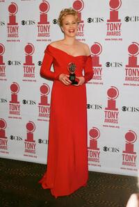 Katie Finneran at the 56th Annual Tony Awards.