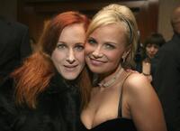 Katie Finneran and Kristin Chenoweth at the after party of the Broadway opening of "The Apple Tree."