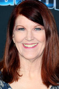 Kate Flannery at the premiere of "Spies in Disguise" in Los Angeles.