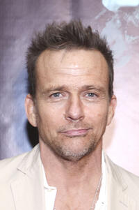 Sean Patrick Flanery at the "Nefarious" red carpet premiere in Plano, Texas.