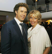 Will Ferrell and actress Emma Thompson at the after party of the L.A. premiere of "Stranger Than Fiction."