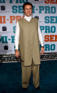 Actor Will Ferrell at the L.A. premiere of "Semi-Pro." 