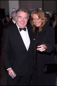Albert Finney and his wife at the BAFTA Awards.