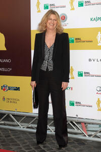 Angela Finocchiaro at the 2011 Premi David di Donatello Italian Academy Awards.