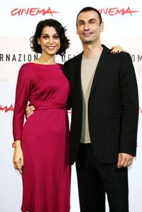 Donatella Finocchiaro and Fabrizio Gifuni at the photocall of "Galantuomini" during the Rome International Film Festival.