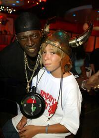 Flavor Flav and Chance Cooper at the Mindless Entertainment wrap party.