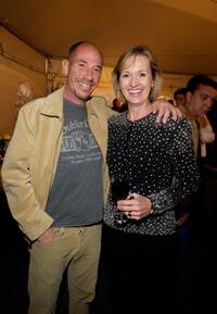 Miguel Ferrer and American Humane executive Marie Wheatley at the opening night of "Cavalia: A Magical Encounter Between Horse and Man".