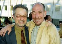 Miguel Ferrer and Jonathan Demme at the Los Angeles Premiere of "The Manchurian Candidate".