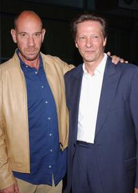 Miguel Ferrer and Chris Cooper at the Los Angeles Premiere of "Silver City".