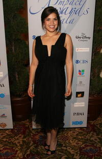 America Ferrera at The National Hispanic Media Coalition's 10th Annual Impact Awards Gala in Beverly Hills, California. 