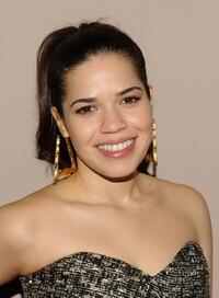 America Ferrera at the after party of the New York premiere of "Our Family Wedding."
