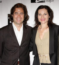 Director Rupert Goold and Kate Fleetwood at the 74th Annual Drama League Awards Ceremony in New York.