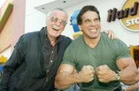 Lou Ferrigno and Marvel Comics at the world premiere of "The Hulk."