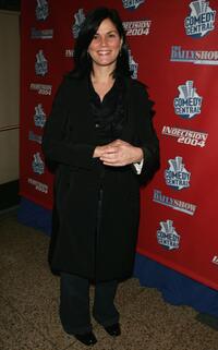 Linda Fiorentino at the Comedy Central Election Night Party.