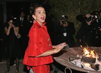 Victoria Abril at a party as part of the seventh Marrakech International Film Festival.