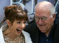 Victoria Abril and Vicente Aranda during a photocall for "Tirante el Blanco".