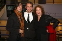Carl Barat, JJ Feild and Pam Ferris at the world premiere of "Telstar" during the BFI 52nd London Film Festival.