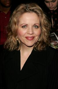 Renee Fleming at the Carmen Marc Valvo Fall 2005 fashion show during the Olympus Fashion Week.