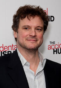 Actor Colin Firth at the London premiere of "The Accidental Husband."