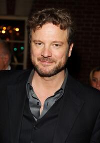 Colin Firth at the after party of the New York premiere of "Mamma Mia!"