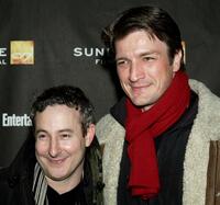 Eddie Jemison and Nathan Fillion at the screening of "Waitress" during the 2007 Sundance Film Festival.