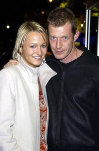 Emma and Jason Flemyng at the screening of "21 Grams" during the London Film Festival.