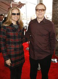 Bridget Fonda and her husband Danny Elfman at the Los Angeles premiere of "Charlotte's Web".