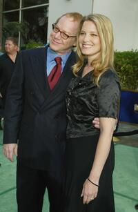 Bridget Fonda and her husband Danny Elfman at the California world premiere of "The Hulk".