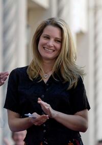 Bridget Fonda at the ceremony honoring her father, actor Peter Fonda with a star on the Hollywood Walk of Fame.