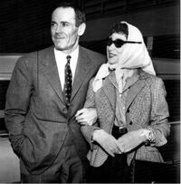 Henry Fonda and wife