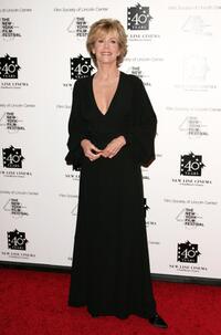 Jane Fonda at the New Line Cinema's 40th Anniversary celebration.
