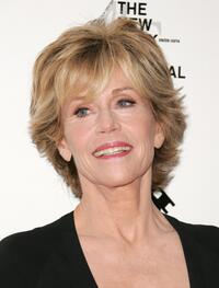 Jane Fonda at the New Line Cinema's 40th Anniversary celebration.